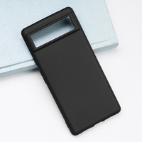 Coque de téléphone flexible en TPU noir mat bon marché pour Google Pixel 9A 9Pro XL housse en caoutchouc de silicone souple et mince pour Pixel 8 8A 8Pro 7Pro 6