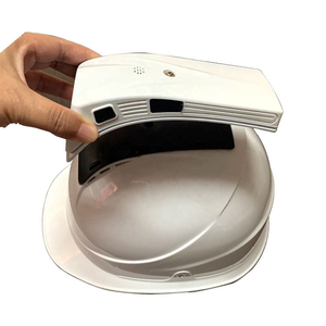 등산 조명이있는 맞춤형 건설 하드 모자 4G 와이파이 라이브 카메라 ABS GPS SOS-머리 보호 기능 - Product Image 2