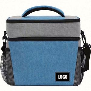 Bolsa Térmica Impermeable Personalizada para Playa, Picnic, Vino, Cerveza, Leche Materna, Almuerzo, Comida, Hielo, con Asa de Hombro y Logotipo - Product Image 1