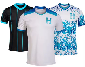 Nuova Maglia da Calcio per Uomo, Versione Away, per Tifosi e Allenamento, Asciugatura Rapida, 100% Poliestere, Stampa a Trasferimento Termico per BSLN <span class=keywords><strong>Soccer</strong></span> - Product Image 6
