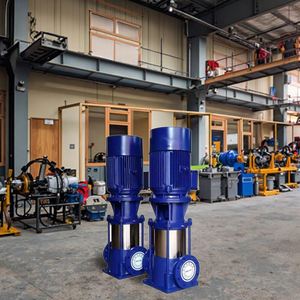 Bomba de Agua Química Vertical Multietapa Eléctrica de 220V OEM al por Mayor en Oferta - Product Image 2