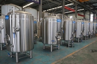 Cuve de brassage Cassman Brite Tank Jacket 5BBL en acier inoxydable 3000L avec moteur certifié CE/ISO 220V-380V Garantie 3 ans