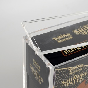 Vente directe du fabricant, boîte de présentation classique de luxe personnalisée de qualité supérieure, protection UV, boîte en acrylique ETB avec couvercle magnétique pour la présentation - Product Image 4