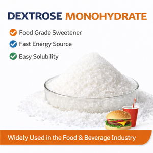 Poudre de dextrose monohydratée de qualité alimentaire pour les boissons, les confiseries, la boulangerie et l'industrie de la fermentation - Product Image 1