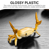 CIGARLOONG Mini support à cigares en forme de crabe, support à cigares portable en plastique pour la maison et les voyages, accessoire pour cigares