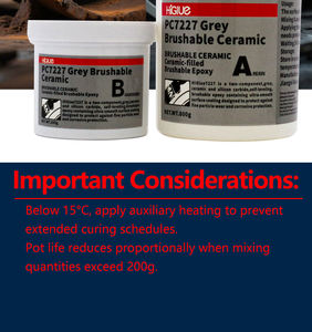 Produttore di resina epossidica produttore di perline in ceramica composto di riempimento epossidico Anti Shock sale acqua resistenza chimica rivestimento epossidico protettivo - Product Image 5