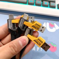 Tren Hot 4 in 1 Zinc Alloy kabel Data USB micro-usb PD 65W multi-fungsi kabel pengisi daya usb untuk ponsel kabel pengisi daya