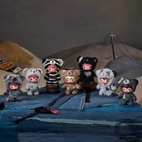 Nouvelle série authentique Hirono Road Journal : Pendentif poupée en peluche PVC écologique, boîte mystère