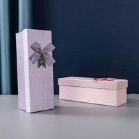 Boîtes personnalisées pour cadeaux, emballage avec nœud papillon, boîte en papier