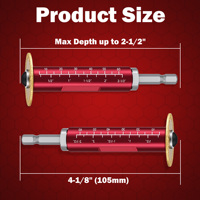 Coupe-tube interne en PVC KiWALL, outil de coupe de tube interne à roue diamantée, coupe-tube interne en PVC à tige hexagonale pour perceuse électrique