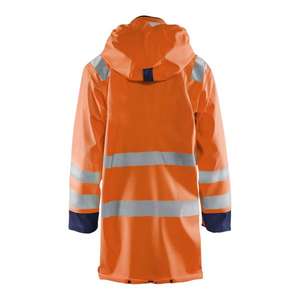 BLAKLADER - 432620055389XXL Chubasquero Hi-Vis Nivel 3 Naranja/Azul marino-EAN 7330509570395 PROTECCIÓN PARA TODOS LOS TIEMPOS - Product Image 3