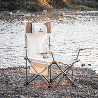 Chaise de camping pliante avec repose-pieds Chaise inclinable compacte en métal pour l'extérieur avec porte-gobelet et sac de transport pour pique-nique de pêche à la plage