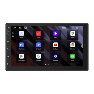 NOVO Reprodutor de <span class=keywords><strong>DVD</strong></span> Multimídia Android 15 de 7 Polegadas 64GB 2 Din Rádio de Carro com Tela Sensível ao Toque BT FM Sistema de Som Automotivo Carplay Autoradio GPS - Product Image 1