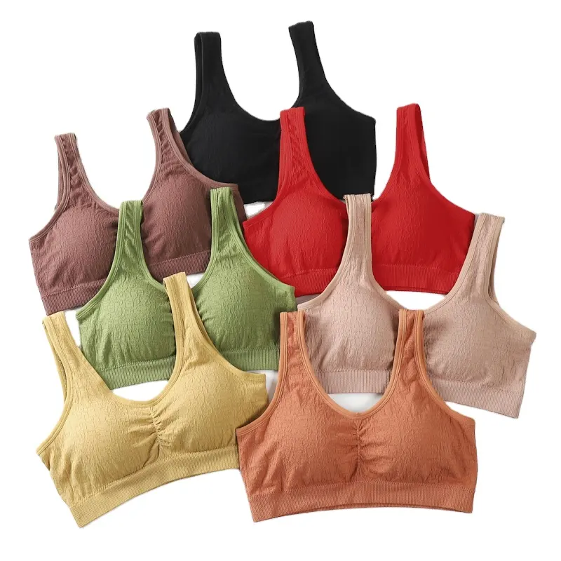 Reggiseni Push Up reggiseno senza cuciture per donna reggiseno con scollo a U reggiseno con schienale basso intimo Bralette Lingerie Sexy reggiseno senza spalline Top con cuscinetti