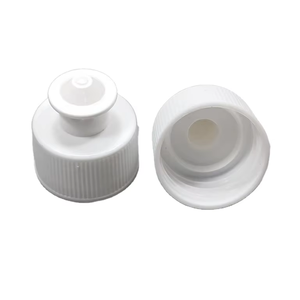 Capuchon à visser en plastique pour <span class=keywords><strong>bouteille</strong></span> d'eau <span class=keywords><strong>sport</strong></span>, 28 mm, à pousser et à tirer - Product Image 3