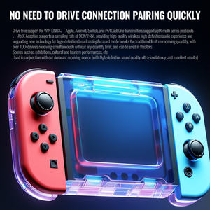 Type-C <strong>Bluetooth</strong> 5.4 Auracast <strong>Transmitter</strong> for Mobile/Game Player to Wireless Headphones AptAdaptive Aptx HD/<strong>LDAC</strong>/Low Latency - Product Image 5