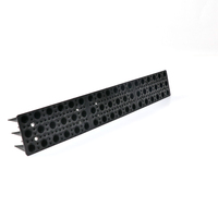 30x4.5x3.7cm MZK Pointes anti-oiseaux en plastique PP écologique pour extérieur, dissuasion des pigeons, lutte antiparasitaire pour pelouse et ferme