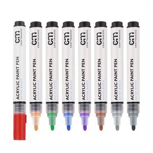 New Arrival Acrylic Paint Water Color Artist Coloring Acrilyc Fine Point Art <b>Permanent</b> <b>Markers</b> - Product Image 1