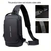 Sac bandoulière unisexe portable Ginzeal GM-841 en polyester, étanche, avec fermeture éclair, forme boîte, idéal pour la randonnée en extérieur, personnalisable avec logo, vente en gros