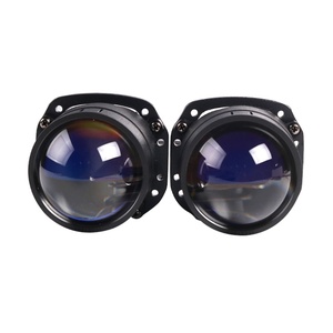 2.5 Inch S8 Bi Led Projector Lens 40W 7090LM 5500K Car & Motorcycle Headlight H7 <b>H4</b> Blue Film Hot Selling Mexico - Product Image 5