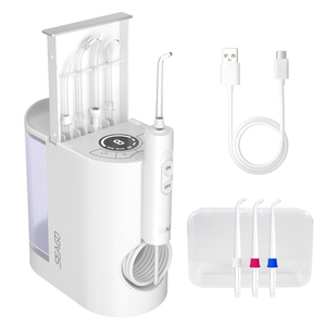 Irrigador Bucal Recargable SEAGO SG-8020 de 550 ml con 4 Modos, 9 Intensidades y Pantalla LCD - Product Image 1