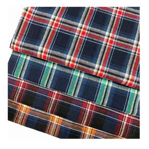 Lote de Tela de Franela Tejida Teñida con Hilo de Poliéster y Algodón de Shaoxing, Tela para Camisas <span class=keywords><strong>TC</strong></span> con Estampado a Cuadros para el Mercado Canadiense - Product Image 2