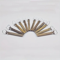 Lot de 12 outils de sculpture en bois et métal pour argile, extrudeurs et coupeurs de tasses à thé/mugs en forme de poignée