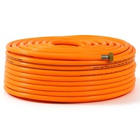 Tuyau d'air orange, tuyau de pulvérisation de qualité industrielle, résistant à l'usure et à la corrosion, adapté au nettoyage des tuyaux de compresseur d'air
