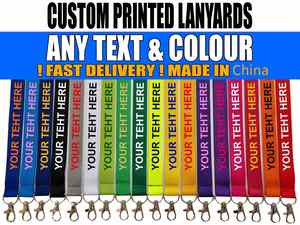 Wholesale Recycled <b>Polyester</b> <b>Lanyards</b> with Hook Breakaway Safety Buckle Custom Dye-Sublimation Logo for Trade Shows - Product Image 2
