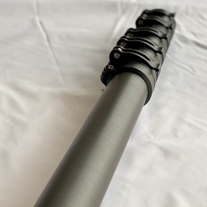 Mât étendu en fibre de verre monté <span class=keywords><strong>sur</strong></span> véhicule avec caméra CCTV/pôle de prisme d'enquête de bonne qualité pôle carbone pour station totale - Product Image 5
