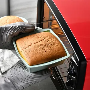 High Temperature Resistant Non-Stick <b>Silicone</b> Cake Mold Food Grade Square Oven <b>Baking</b> Pan Dishwasher Safe Cross-border Cake - Product Image 4