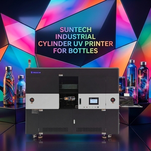 Imprimante <span class=keywords><strong>UV</strong></span> industrielle à cylindre pour l'impression par lots sur bouteilles, machine <span class=keywords><strong>UV</strong></span> rotative haute productivité - Product Image 1