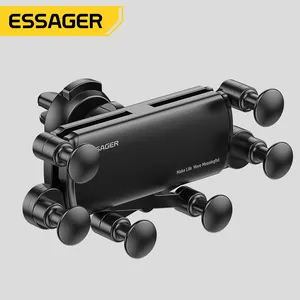 Essager 2022 Tourist Gravity Car Air Vent Clip Mount Holder GPS Stand For Mobile Phone