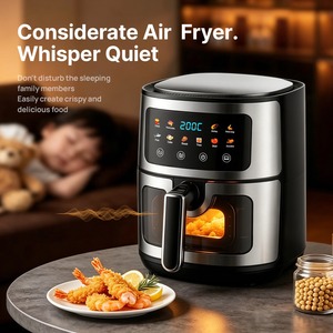 <span class=keywords><strong>Friggitrice</strong></span> <span class=keywords><strong>ad</strong></span> <span class=keywords><strong>Aria</strong></span> Digitale Smart da 8L, Grande Capacità, per Uso Domestico e Commerciale, Multifunzione - Product Image 4
