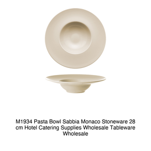 Bol à pâtes Sand Monaco 28 cm Intérieur 15 cm Grès M1934 - Product Image 2