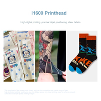 Imprimante à sublimation I1600 pour chaussettes et manchons de bras avec four rotatif à 360 degrés, machine d'impression numérique pour chaussettes
