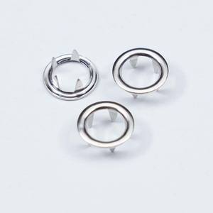 Bouton pression en laiton de 10mm pour collection de boutons techniques plaqués vêtements - Product Image 6