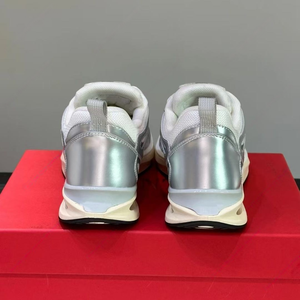 Zapatos de Cuero de Lujo Marca V 2026, Zapatos Casuales de Diseñador para Hombre, Zapatos Deportivos de Cordones Bajos para Mujer, Calidad Original - Product Image 6