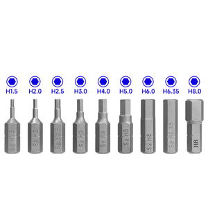 Set di Chiavi <span class=keywords><strong>a</strong></span> Bussola Esagonali e Torx in Acciaio S2 di Grado Industriale con Impugnatura in Acciaio, Testa <span class=keywords><strong>a</strong></span> Croce Phillips, Personalizzabile OEM - Product Image 1