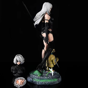 48cm più: automi 2 tipo B a tre teste di alta qualità su misura Anime cartone animato Pvc Actio Figure giocattolo collezione e Display - Product Image 3