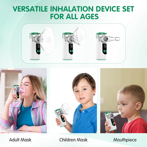 Inhalador Portátil de Viaje, <span class=keywords><strong>Nebulizador</strong></span> de Malla con Diseño Silencioso y Pantalla Digital - Product Image 5