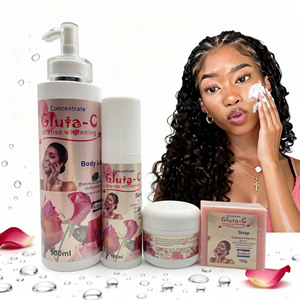 Ensemble de soins blanchissants puissants à la vitamine C et au glutathion pour éclaircir la peau, minimiser les imperfections et les taches brunes, et blanchir les aisselles - Product Image 3