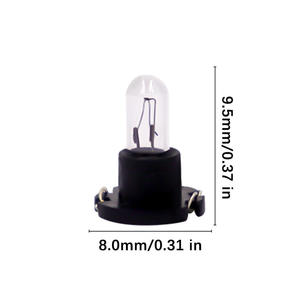 Ampoules halogènes pour éclairage intérieur de voiture T3 T4.2 T4.7, lampes de tableau de bord, voyants de boutons de climatisation - Product Image 4