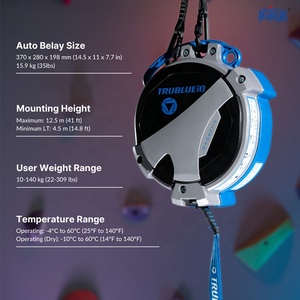 อุปกรณ์รับแรงกระแทกอัตโนมัติ TRUBLUE <span class=keywords><strong>IQ</strong></span> ระบบรับแรงกระแทกแบบอัตโนมัติสำหรับผนังปีนเขาในร่ม ผู้ผลิตอุปกรณ์ความปลอดภัยในการปีนเขาที่ได้รับการรับรอง - Product Image 2