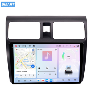 Lecteur DVD de voiture Android Penhui Smart Series pour <span class=keywords><strong>Suzuki</strong></span> <span class=keywords><strong>Swift</strong></span> 2009-2015, écran radio GPS navigation DSP CarPlay audio vidéo - Product Image 1