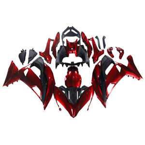 Carrocería roja caramelo para <span class=keywords><strong>Kawasaki</strong></span> Ninja <span class=keywords><strong>650</strong></span> EX650 2017-2019 <span class=keywords><strong>2018</strong></span> Kit de carenado - Product Image 1