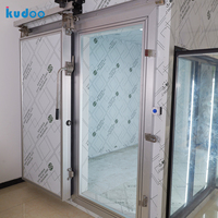 Contenedor Refrigerado Kudoo para Almacenamiento en Frío, 20 pies/40 pies, PU 100mm, Puerta Corredera, -18°C/-25°C, Compresor Copeland Integrado