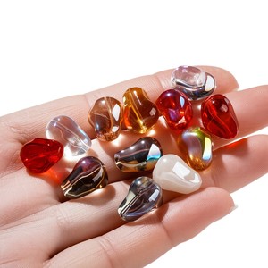 Perles de verre baroques irrégulières en cristal couleur AB, fournitures pour la fabrication de bracelets et boucles d'oreilles DIY - Product Image 4