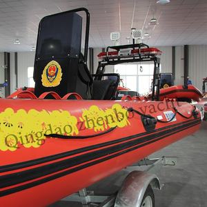 เรือยางอลูมิเนียม AL650 คุณภาพสูง ได้รับการรับรองมาตรฐาน CE หนา 1.2 มม. แข็งแรง ทนทาน เหมาะสำหรับใช้กับเรือยอชท์สปอร์ต รองรับผู้โดยสารได้ 5 คน - Product Image 5