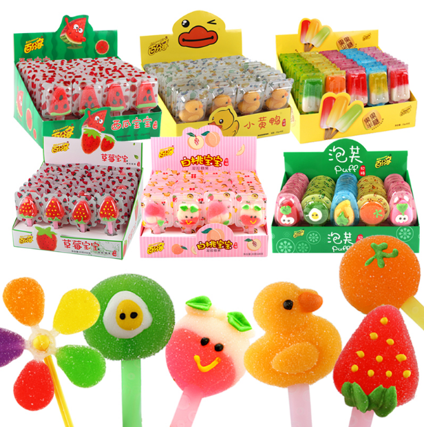 Животные solf конфеты леденец мультфильм конфеты жевательная коробка